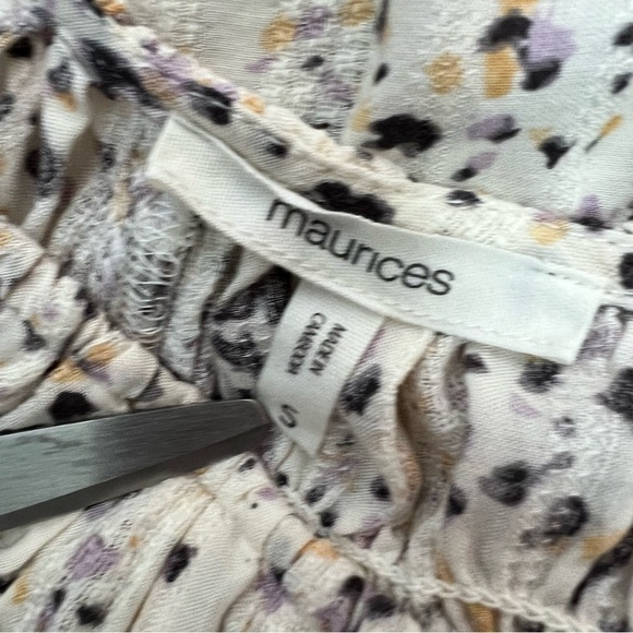 MAURICES Women’s Pullover Summer Tops Sz Small Bundle/2 Multi Color Flaw/frayed - Picture 11 of 14